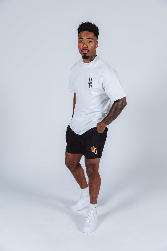 Summer Swim Shorts x Blk/Orange