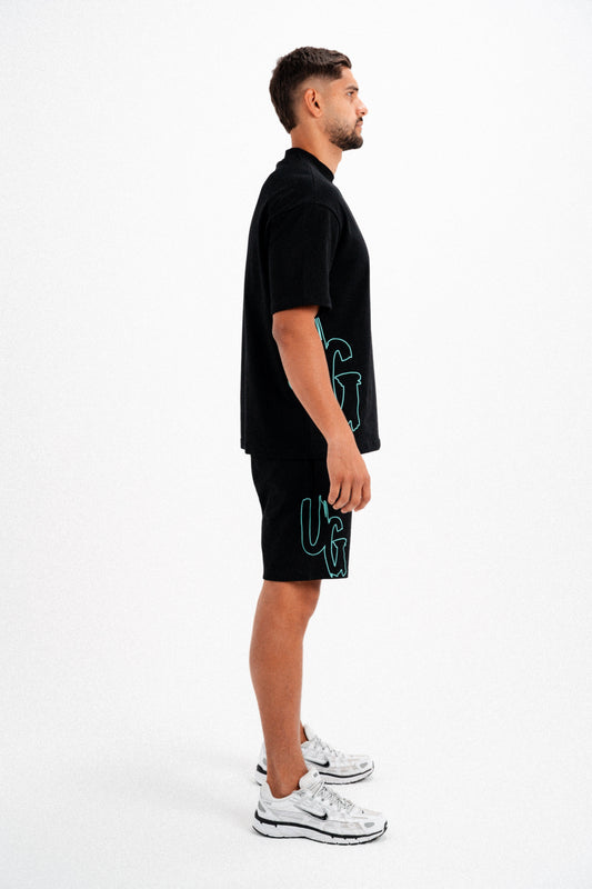 OMERTA SHORTS - TIFFANY