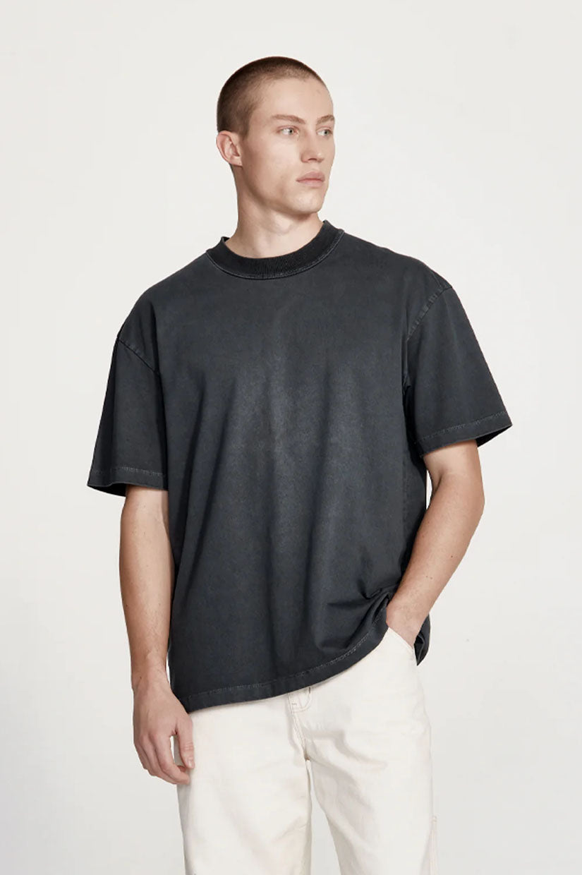 Commoners Mens Heavy Jersey Box Tee - Ink