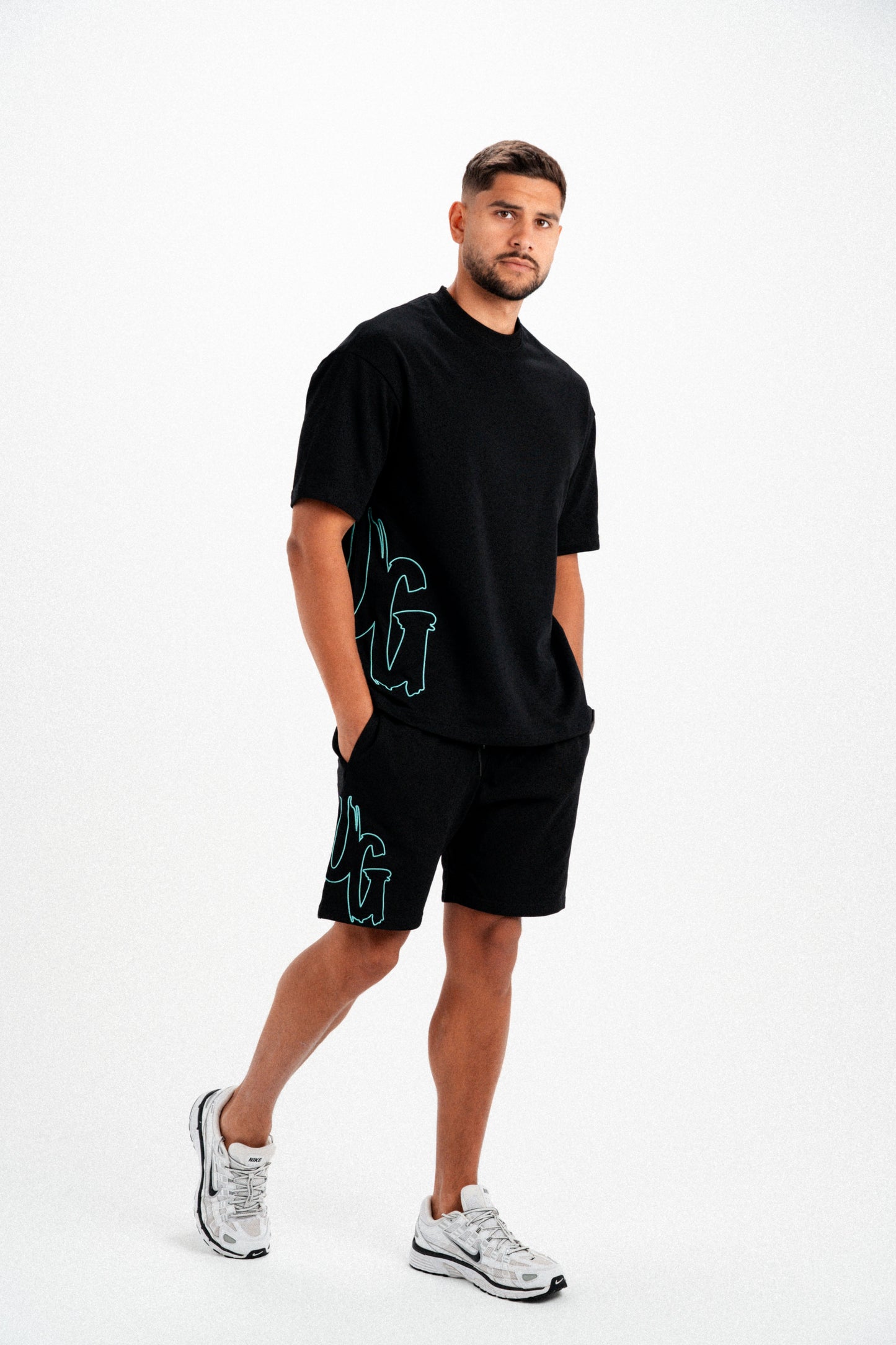 OMERTA SHORTS - TIFFANY