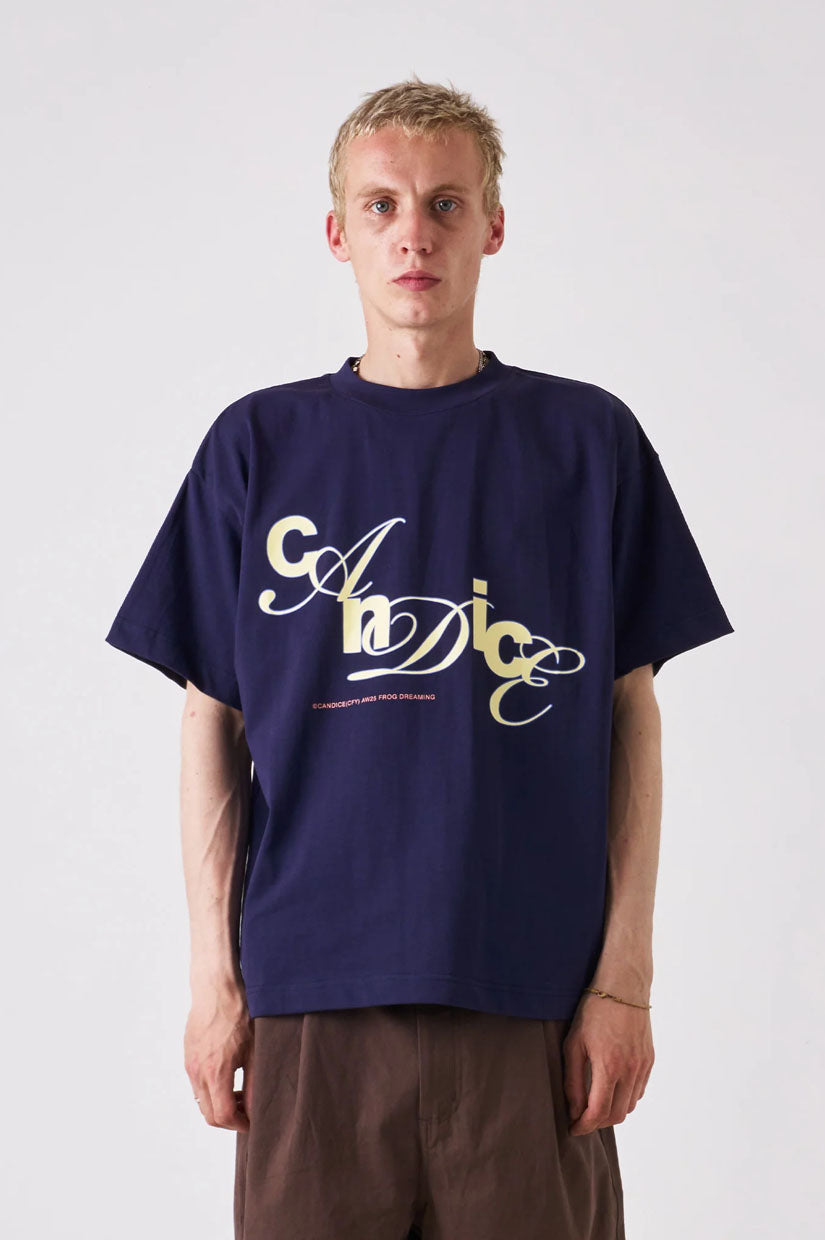 Candice House Tee - Navy