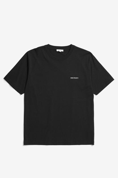 Norse Projects Johannes Logo Tee - Black