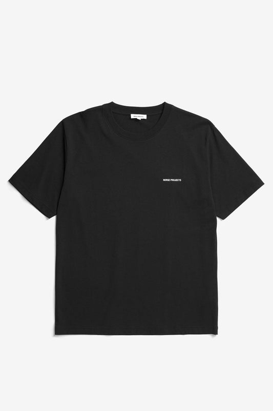 Norse Projects Johannes Logo Tee - Black