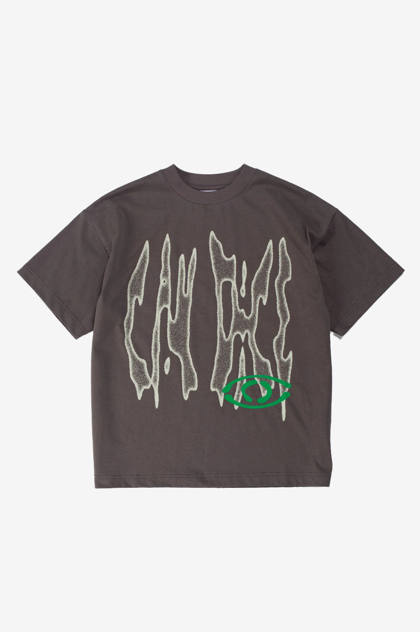 Candice Razor Tee - Charcoal