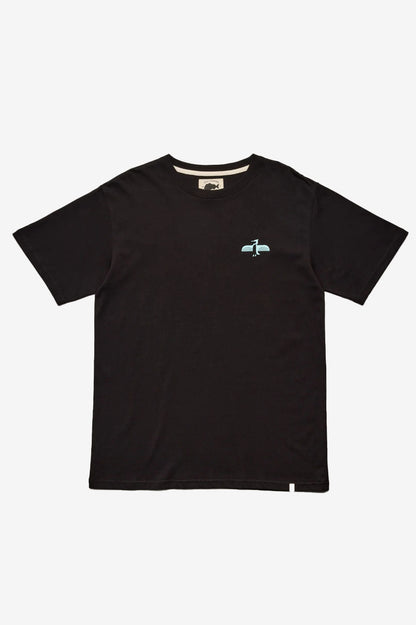 Just Another Fisherman Shag Sea Tee - Black