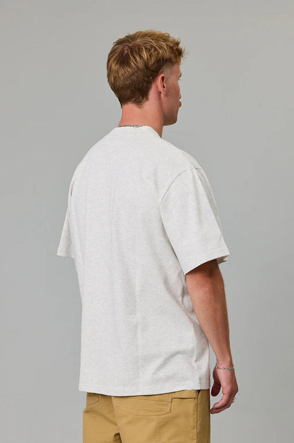 Just Another Fisherman J.A.F Heavy Shore Tee - Silver