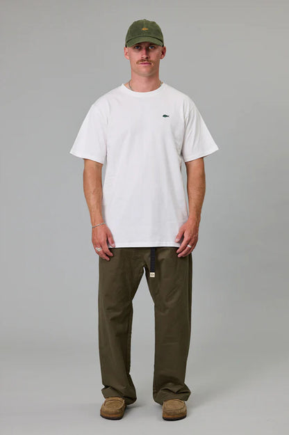 Just Another Fisherman Stamp Sea Tee - White